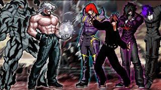 [KOF Mugen] Atlas Rugal VS Super Element Team!!