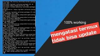 mengatasi termux error updata & upgrade || solved.termux can't update & upgrade