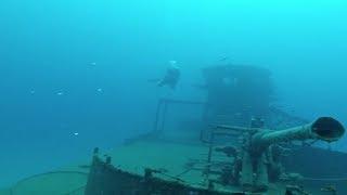 Wreck Dive HTMS Sattaku Koh Samui Thailand