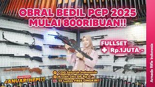 DAFTAR HARGA PCP TERBARU MULAI 800RIBUAN ASLI!! FULLSET +1JUTA HARGA SENAPAN ANGIN PCP TERMURAH