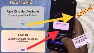 2023,FIXED,Face ID Is Not Available Try Setting Up Face ID Later/Face ID Don't Work ON iphone /Pad