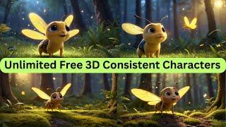 How to create unlimited free consistent characters for animated 3d videos | Text to image generator