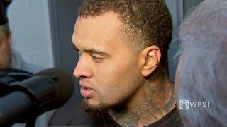 RAW: Pittsburgh Steelers Maurkice Pouncey talks possible suspension after brawl during Cleveland Bro