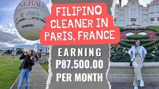 Filipino Cleaner in Paris Earning P87,500 a month