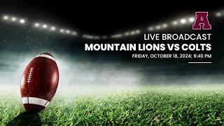 Football: Altoona Mountain Lions vs. Cedar Cliff Colts 10/18/2024