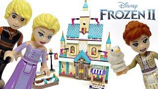 LEGO Frozen 2 Arendelle Castle Village review! 2019 set 41167!