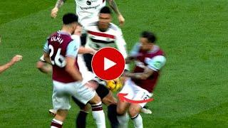 west ham penalty Vs man united | west ham penalty | Matthijs de Ligt foul & Danny Ings  penalty