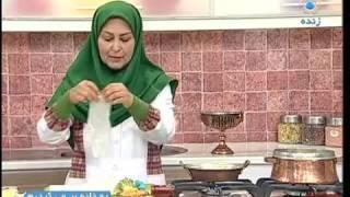 آموزش آشپزی آسان  خورشت قیمه کنگر
