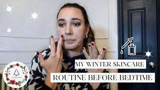 My Winter Skincare Routine before bedtime | Vlogmas 5 | delilapipoly