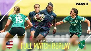 SENSATIONAL comeback victory! | USA v Ireland | Full Match Replay | WXV 1 2024