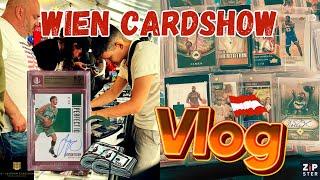 VLOG ZUR ERSTEN CARDSHOW IN ÖSTERREICH  Non Stop NBA & NFL Sportscards Deals in Wien 