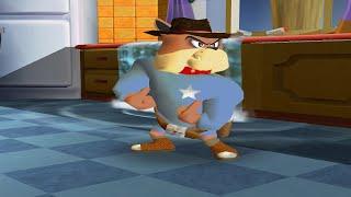 Tom and Jerry in War of the Whiskers HD Jerry Vs Nibbles Vs Spike Vs Spike