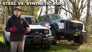 Steel vs. Synthetic Winch Line