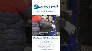 Mayflower 988 Tire Changer Showcase #mayflower #tirechanger #shorts