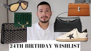 24TH BIRTHDAY WISHLIST | GOYARD, SAVETTE, TOTEME