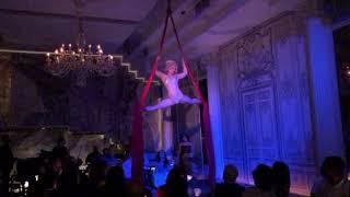 Aerialist Marcy Richardson on Silks-Duane Park NYC 2018