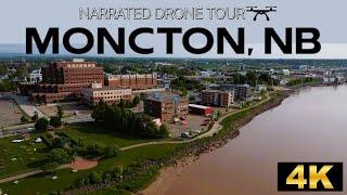 ️ Moncton Marvels: A Spectacular 4K Drone Odyssey Through New Brunswick's Gem! 