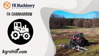 FK Machinery heavy field harrow at work │Agrohof│