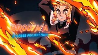 「BRODYAGA 」「+ Free Project File」Demon Slayer "Rengoku vs. Akaza"「AMV/EDIT」4K !