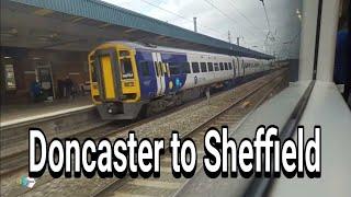 A train ride from Doncaster to Sheffield