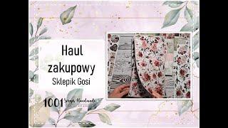 Zakupy z końcówki ubiegłego roku. Kolekcje Vintage od Craft o'Clock. Scrapbooking.