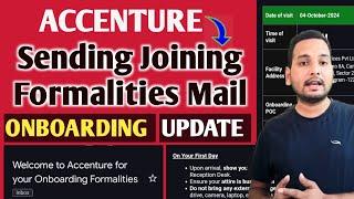 Accenture Joining & Onboarding Formalities Update  | Interview Results | Offer Letter, Rejection,JL