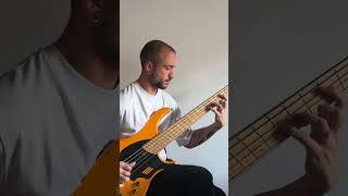 Bass lick #216 Tab available on Patreon! #bassplayer #bassguitar #guitar #musician #viral #baixo