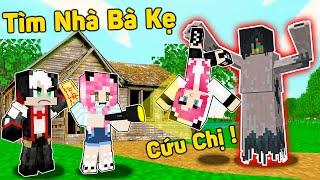 MỀU THỬ THÁCH 24 GIỜ ĐỘT NHẬP VÀO NHÀ BÀ KẸ TRONG MINECRAFT*REDHOOD KHÁM PHÁ NGÔI NHÀ MA QUÁI MCPE