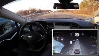 Tesla AutoPilot: 45 Minute Commute Made EASY!!