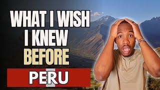 14 Things to Know BEFORE You Visit PERU: Lima & Cusco Peru Travel Guide