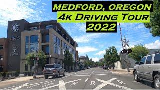 Medford, Oregon | 4k Driving Tour | Dashcam 2022