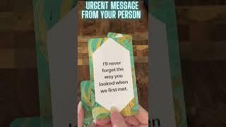 URGENT MESSAGE FROM YOUR PERSON!!  OUR LOVE IS SO PRECIOUS! #twinflame #lovestatus #dmtodf