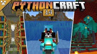 LET'S EXPLORE! | Pythoncraft (Minecraft Survival Let's Play) | Episode 14