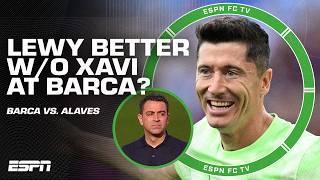 Robert Lewandowski HAT TRICK FULL REACTION  Is Lewy BETTER without Xavi at the helm? | ESPN FC