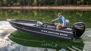 TRACKER Guide V-16 Laker DLX T Aluminum Deep V Boat