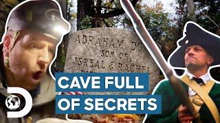 Josh Gates Explores A Cave Full Of Items From The American Revolutionary War | Expedition Unknown