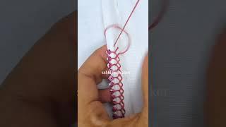 most elegant border  lace embroidery design# sabalibasmaker#embroidery #youtube #handmade #