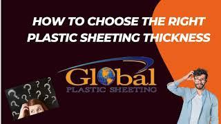 How to Choose the RIght Thickness of Plastic Sheeting- Unleash the power of plastic sheeting