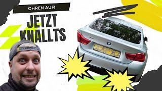 Leistungssteigerung Stufe 2 auf 400PS und Schubabschaltung für den BMW 440i - im Sport Modus knallts