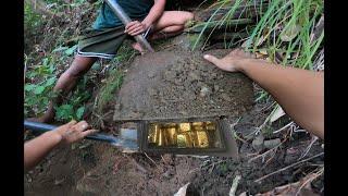 YAMASHITA TREASURE BOX FOUND IN THE PHILIPPINES GOLD BARS INSIDE