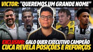 GALO QUER JP SAMPAIO • VICTOR REVELA 'GRANDE NOME' • CUCA: REFORÇOS E POSIÇÕES NOTÍCIAS GALO