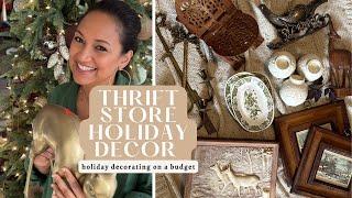 Exciting Christmas Thrift Haul | Amazing Finds For Decorating On A Budget