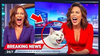 Cats and Dogs Work from-home news bloopers 