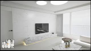 아파트 내부 실시간 3D VR투어제작 (84타입 인테리어) Interactive 3D Showroom