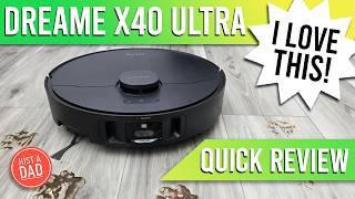 Dreame X40 Ultra Robot Vacuum & Mop REVIEW  I LOVE IT