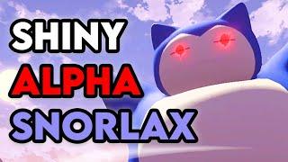 SHINY ALPHA SNORLAX + 4 MORE in Pokemon Legends: Arceus