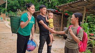 Harvest taro goes to the market to sell & prepare food | Hà Tòn Chài