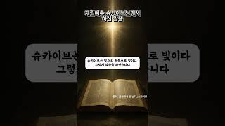 내가 재림예수다. 나는 세상의 빛으로 왔다.  #슈카이브  #선지자 #재림예수 #1선지자 #빛