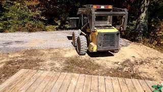 Getting Daves spot ready for the next building.