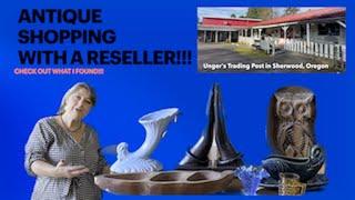 Antique Shopping with a Reseller!! Antique Vlog/See the Treasures I Take Home!!!